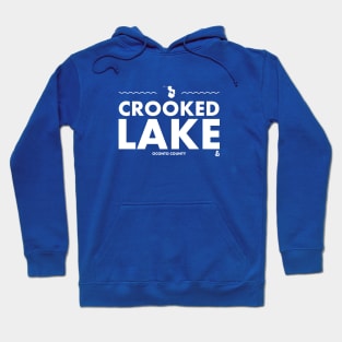 Oconto County, Wisconsin - Crooked Lake Hoodie